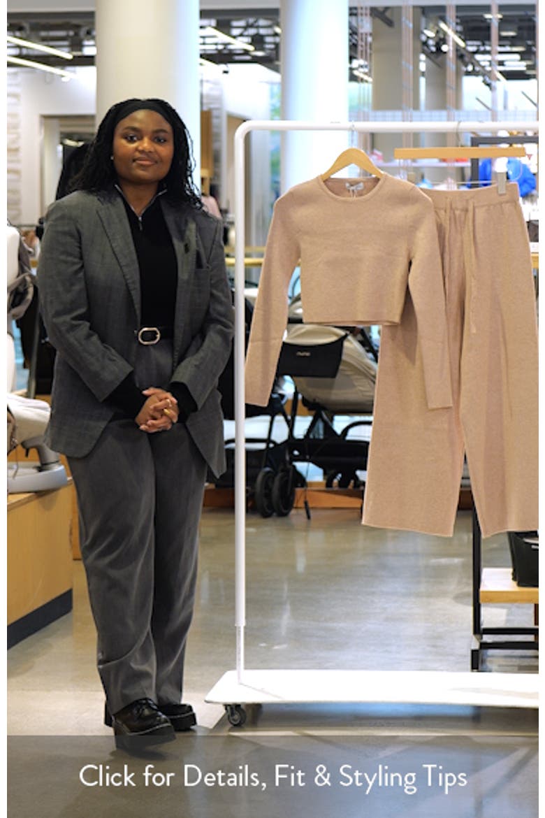 Ayers Long Sleeve Rib Top & Wide Leg Pants video