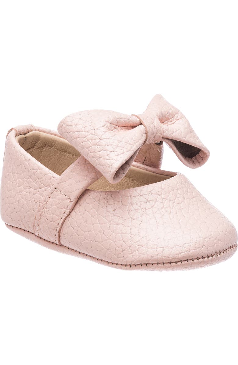 Elephantito Ballerina Crib Shoe, Main, color, Pink