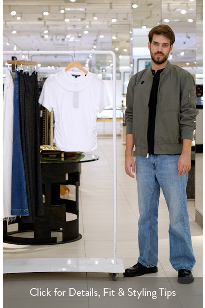 Damian Ruched Double Collar T-Shirt video