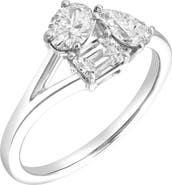LuvMyJewelry Mysaria 14K Gold Lab Grown Diamond Ring - 0.78 Ct