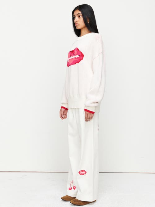 Romy The Brand Lips Sweater In Lips