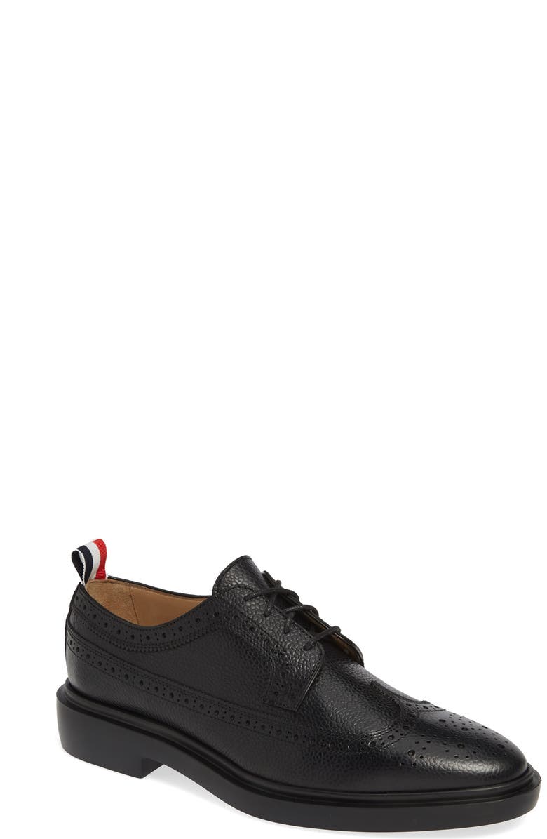 Thom Browne Pebbled Longwing Derby, Main, color,