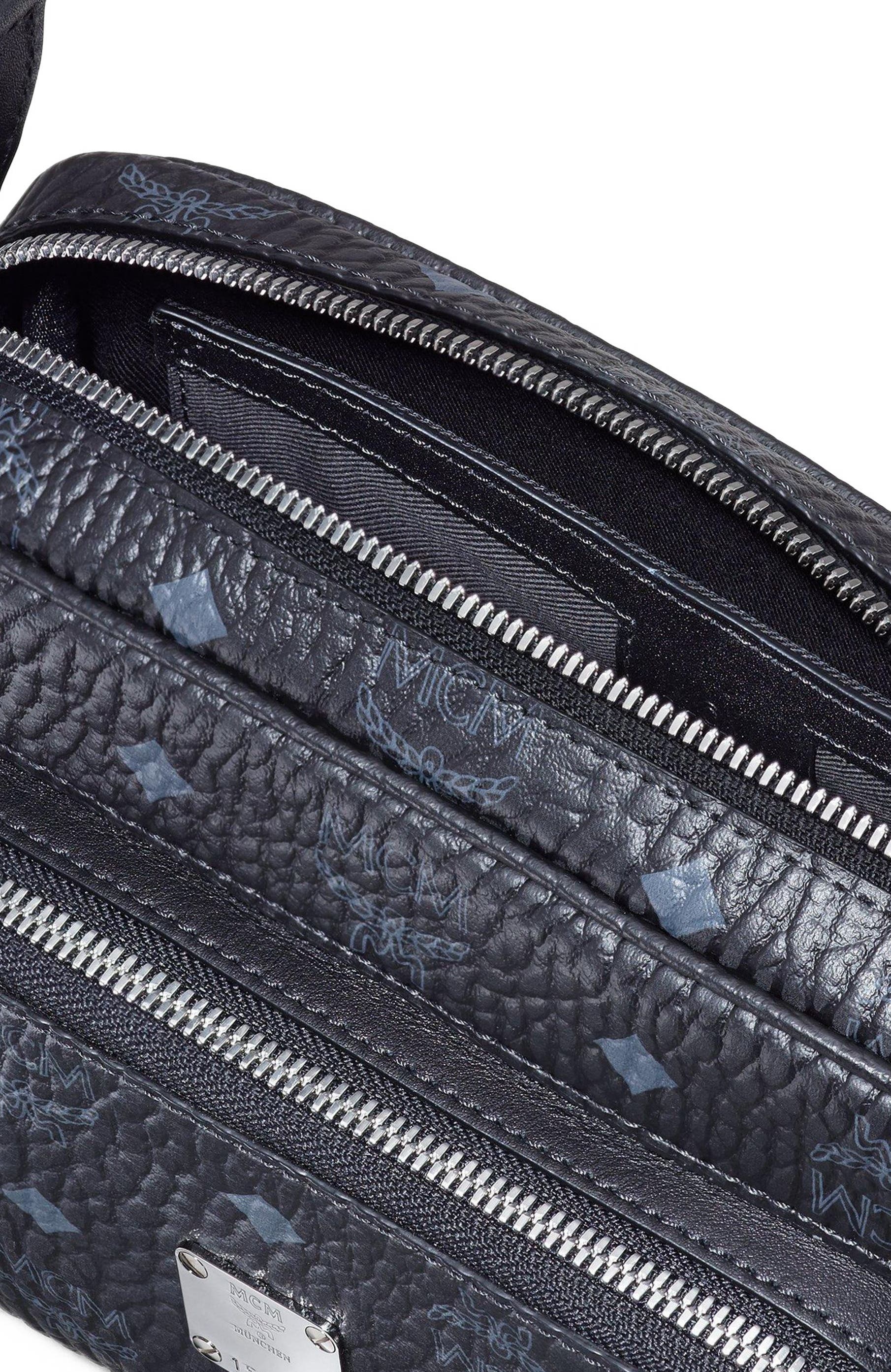 MCM Aren Crossbody in Visetos, Alternate, color, 