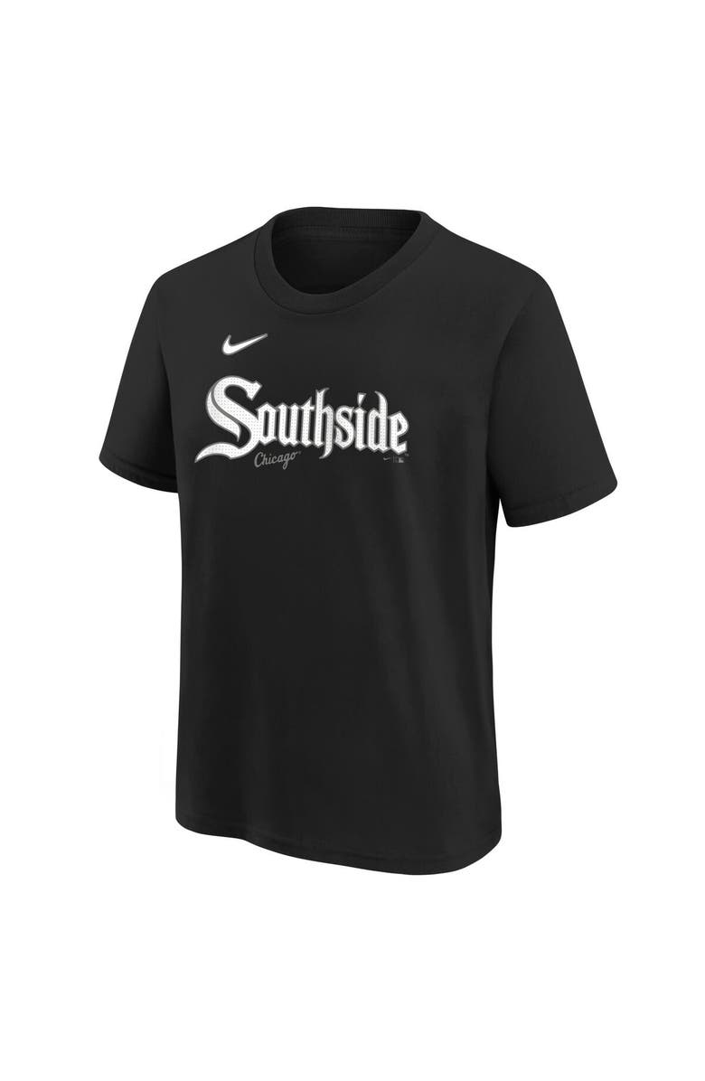 Nike Youth Nike Black Chicago White Sox City Connect Wordmark T-Shirt, Alternate, color, 