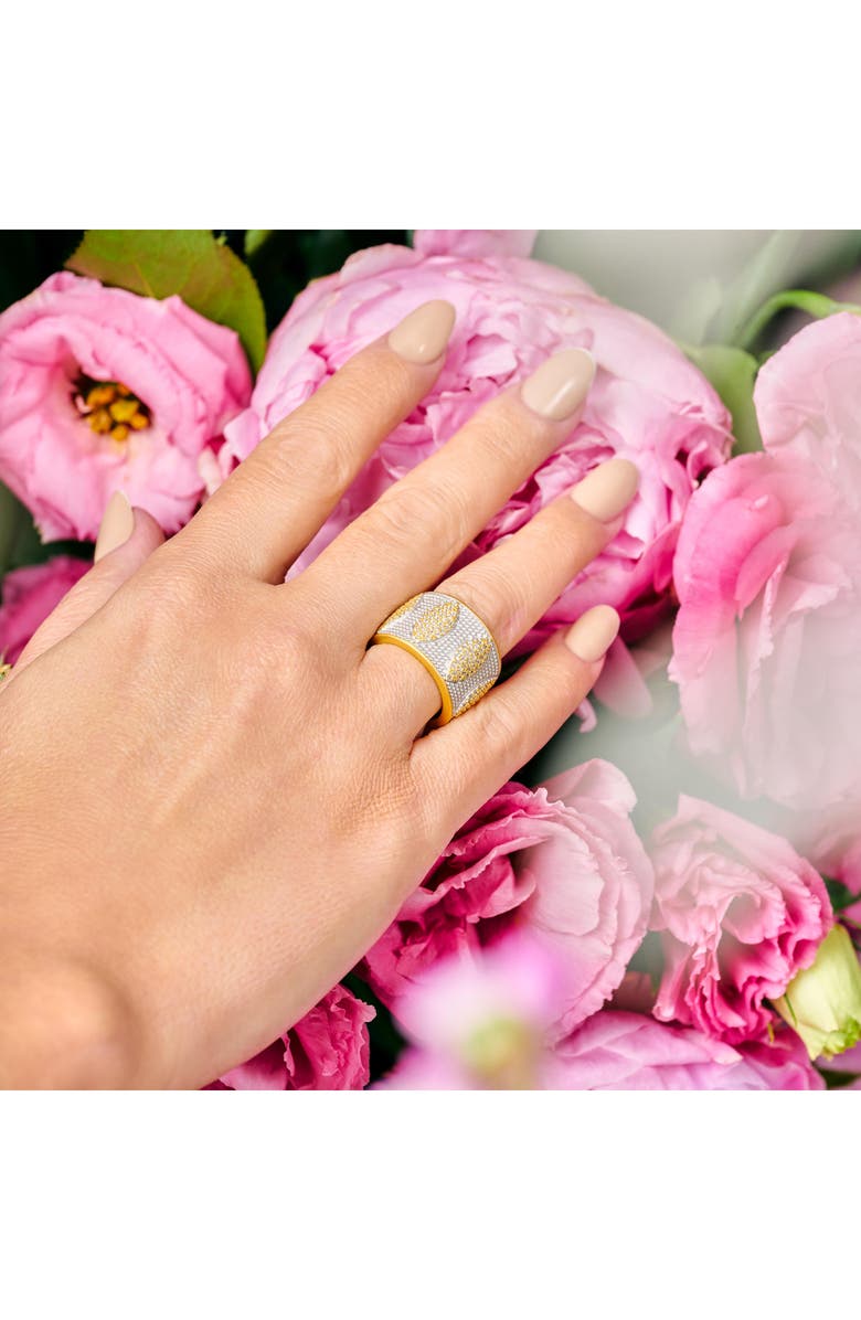 FREIDA ROTHMAN Armor of Hope Brooklyn in Bloom Rhinestone Bracelet, Alternate, color,