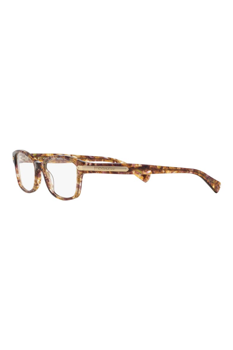 51mm Rectangular Optical Glasses, Alternate, color, LITE TORT