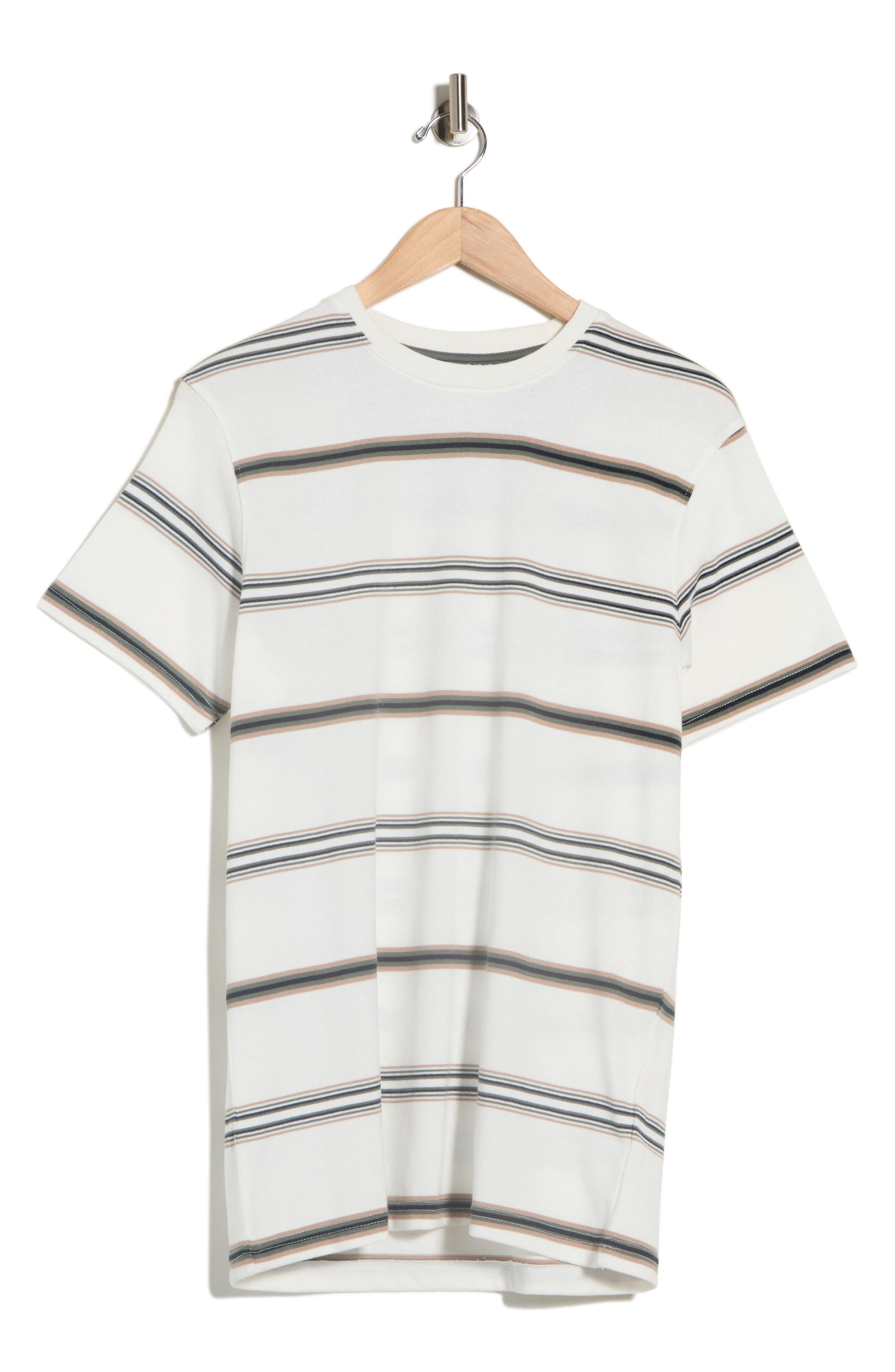 DENIM AND FLOWER Stripe Knit T-Shirt