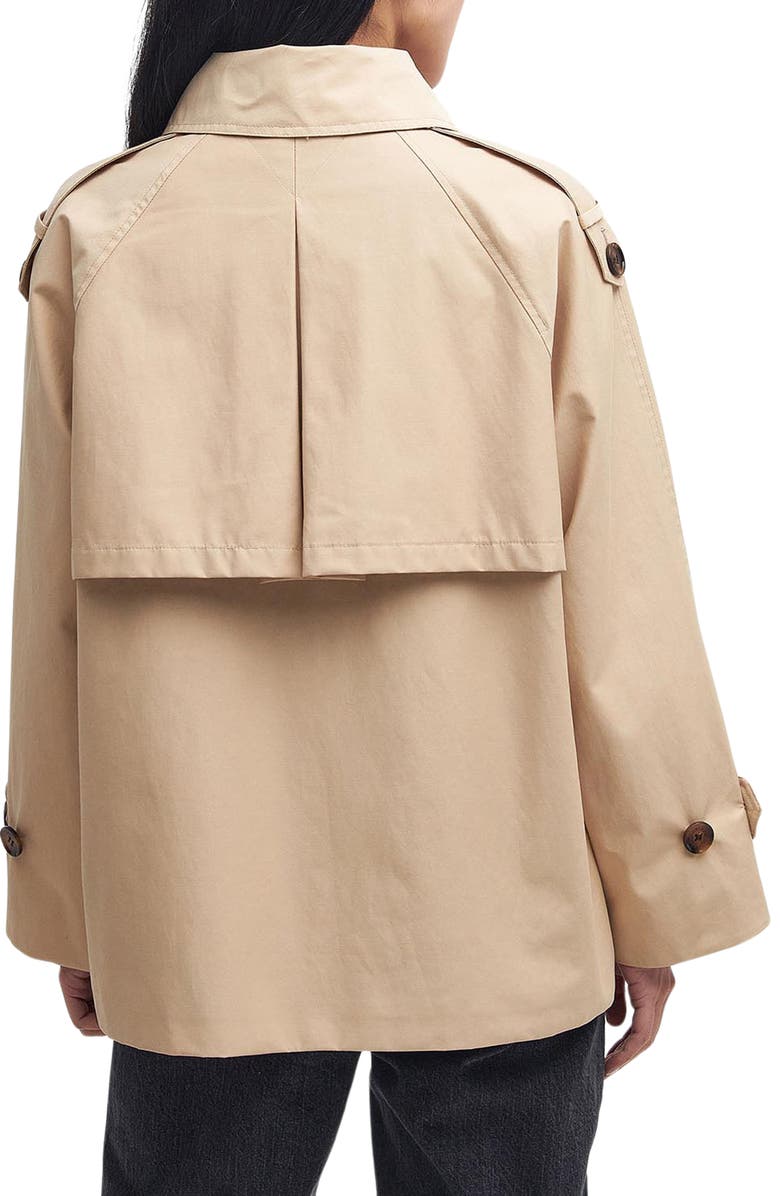 Barbour Annie Water Resistant Trench Jacket, Alternate, color, 