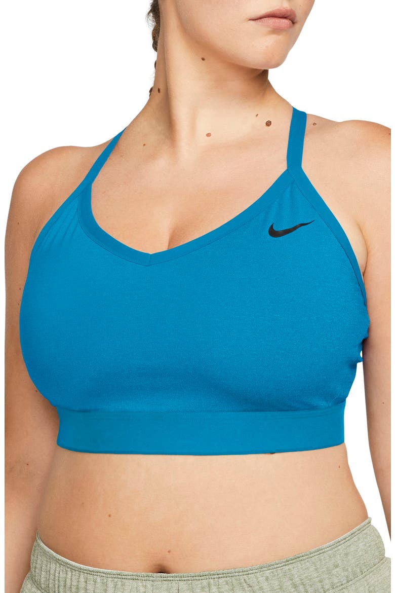 Indy Sports Bra, Main, color, LASER BLUE/ LASER BLUE/ BLACK