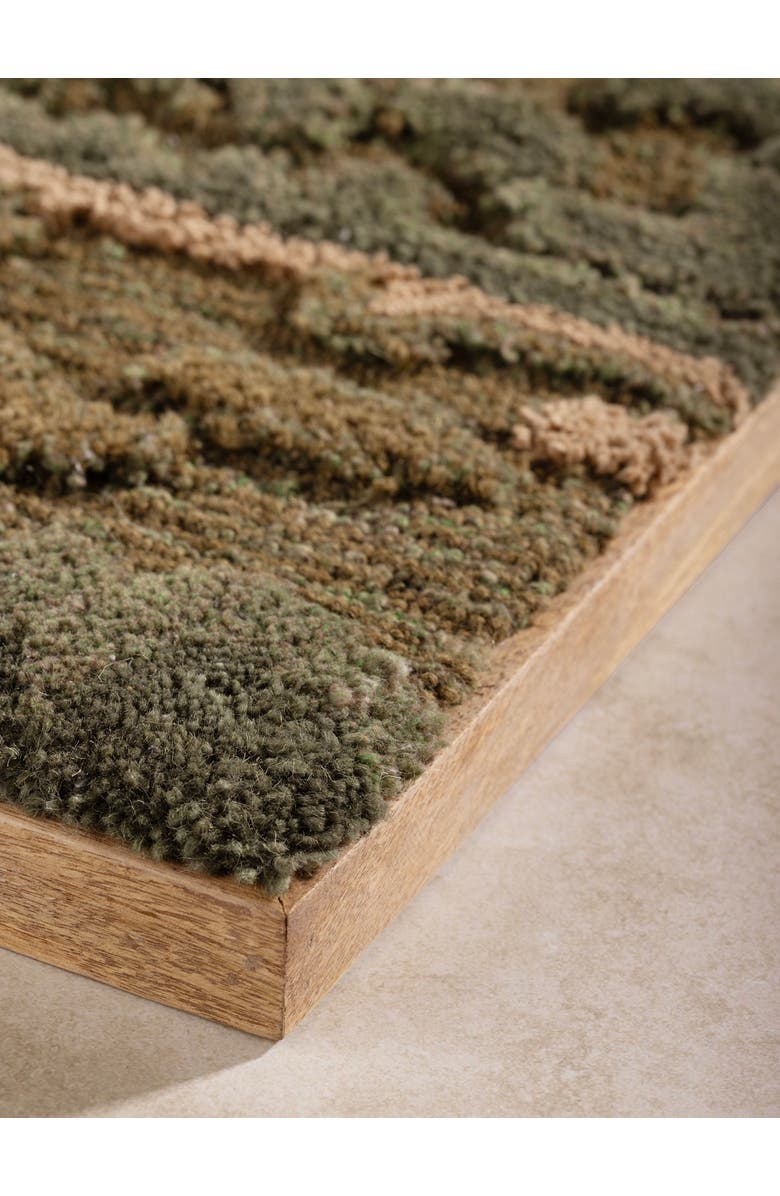 GAURI KOHLI Zealand Tufted Wall Art 12"x28", Alternate, color, Multicolored