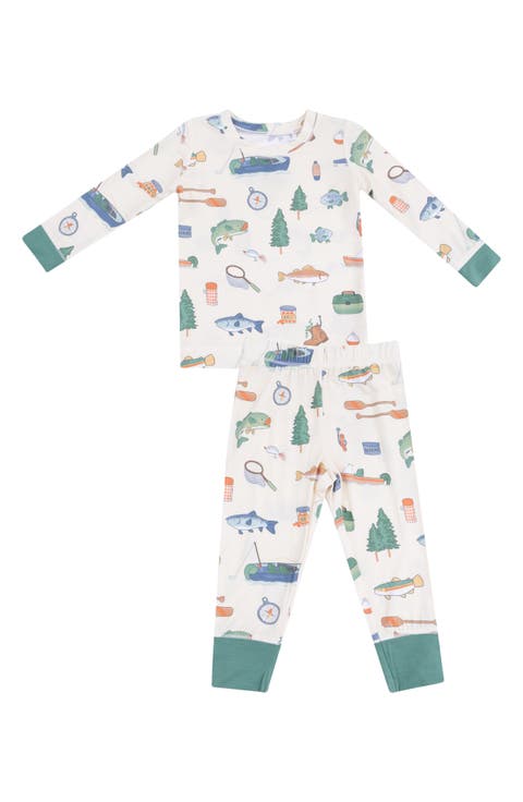 Kids' Fishing Things Lounge Top & Leggings Set (Baby & Toddler)