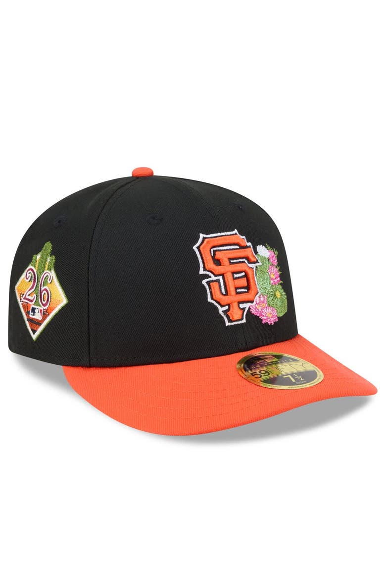 Men's New Era  Black/Orange San Francisco Giants 2026 Spring Training Low Profile 59FIFTY Fitted Hat, Main, color, Black