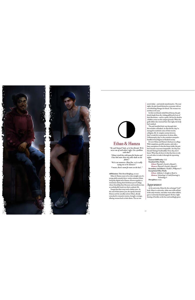 Renegade Game Studios The Masquerade 5Th Edition Rpg Bloodstained Love Sourcebook, Alternate, color, Multicolored