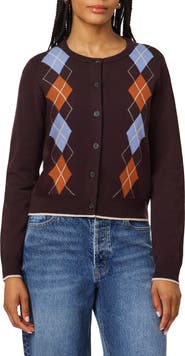 Scotch & Soda Argyle Crewneck Cardigan