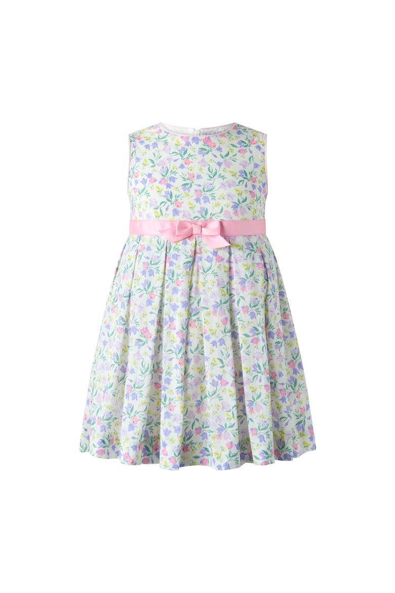 Tulip Pleated Dress, Main, color, Purple