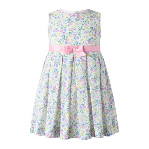 Tulip Pleated Dress (Toddler, Little Kid, Big Kid)