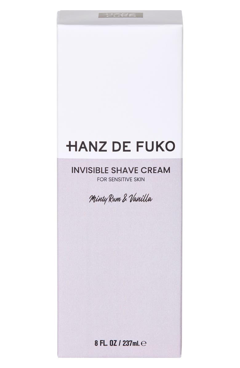 Hanz de Fuko Invisible Shave Cream, Alternate, color, 