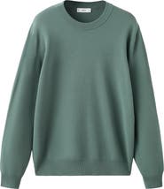 MANGO Comfort Stretch Jersey Sweater