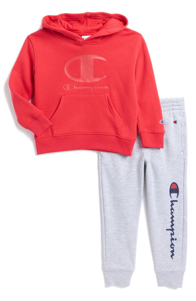 Champion Kids' Fleece Hoodie & Joggers Set, Main, color,