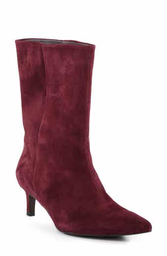 Game Changer Pointed Toe Kitten Heel Boot
