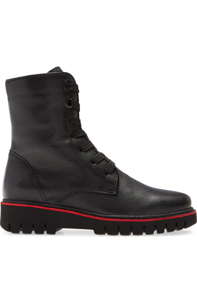 ara January Lug Sole Combat Boot, Alternate, color,