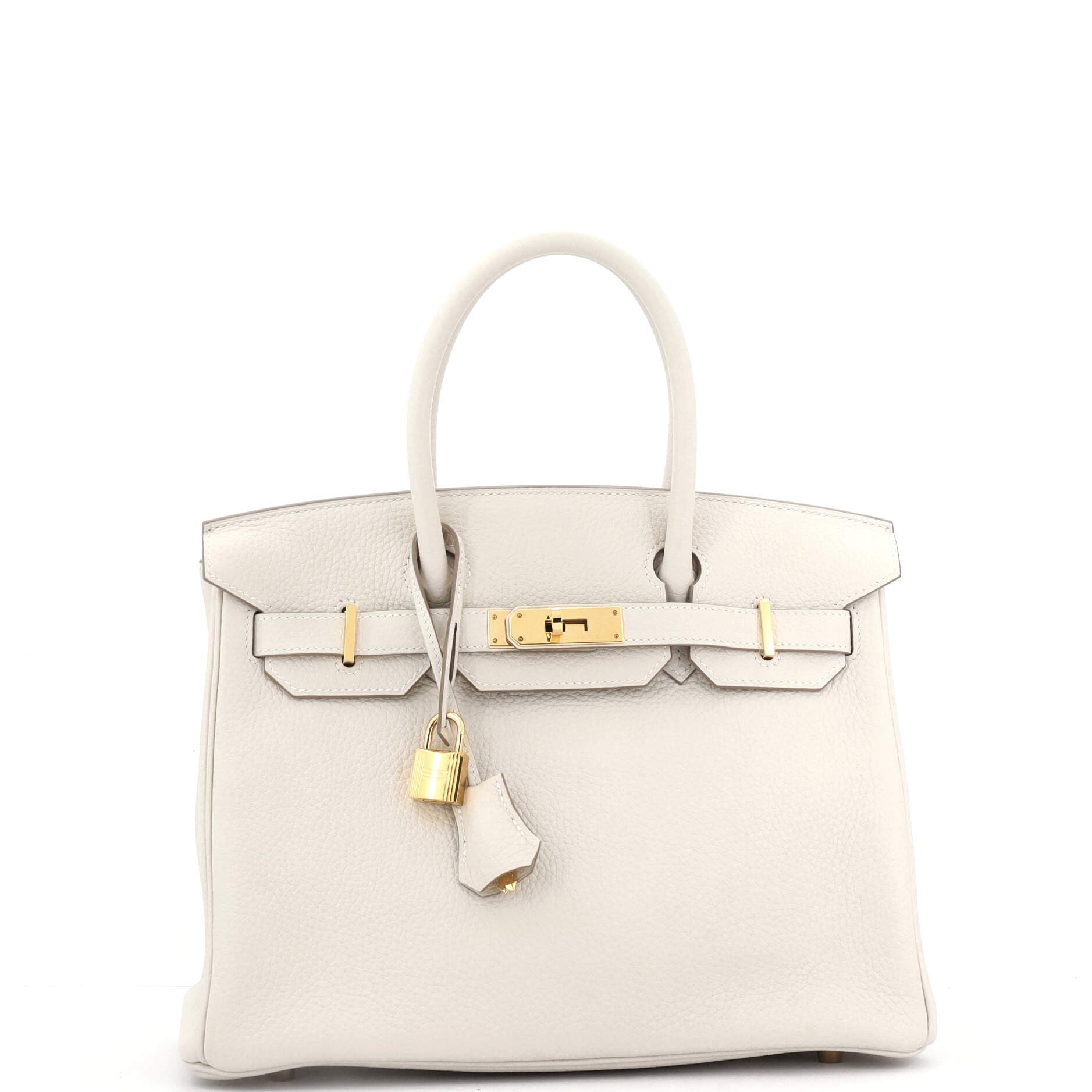 Pre-Owned Hermes Birkin Handbag Light Togo with Gold Hardware 30, Alternate, color, 