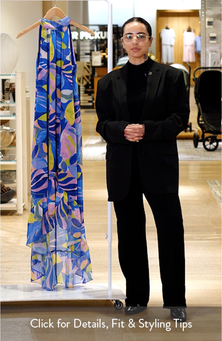 High-Low Halter Dress, sales video thumbnail