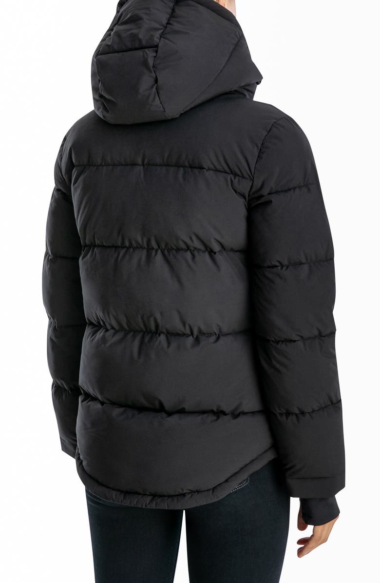 BCBGeneration Eco Fill Hooded Puffer Jacket, Alternate, color,
