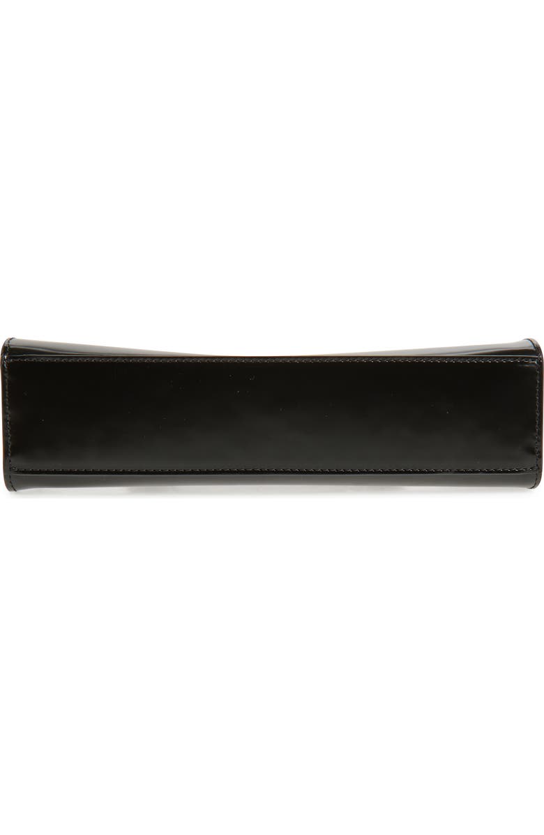 Lié Studio The Lou Top Handle Bag, Alternate, color, Black Patent Leather
