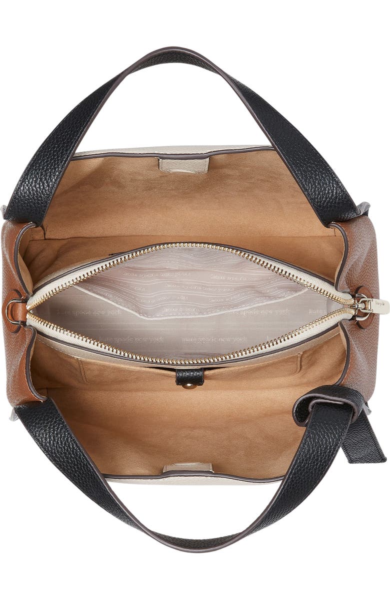 Kate Spade New York knott large colorblock leather handbag, Alternate, color,