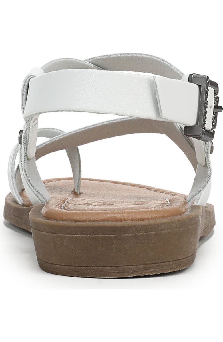 Blowfish Malibu Devon 3 Sandal, Alternate, color, White Faux Leather