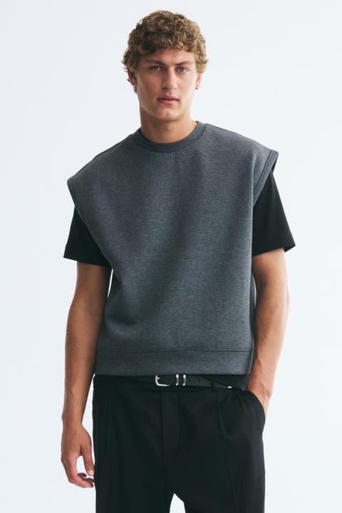 Relaxed-fit Scuba Knit Tank Top