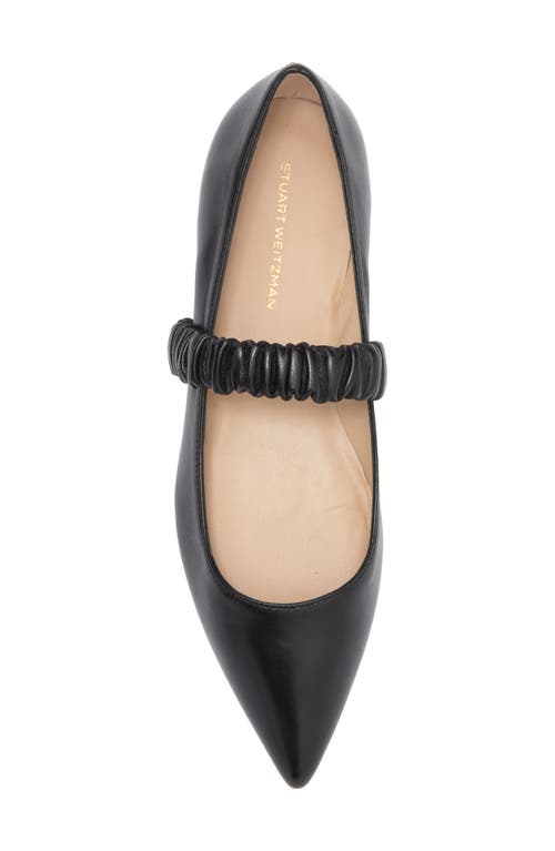 Stuart Weitzman Maxine Ballet Flat In Black