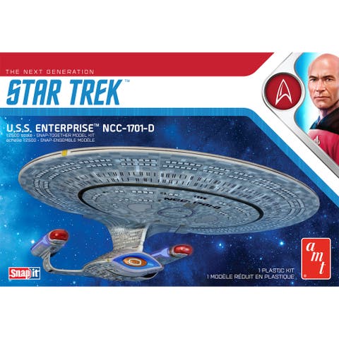 Star Trek Model Kit U.S.S. 12500 Scale Model Kit,10"  Age 14+