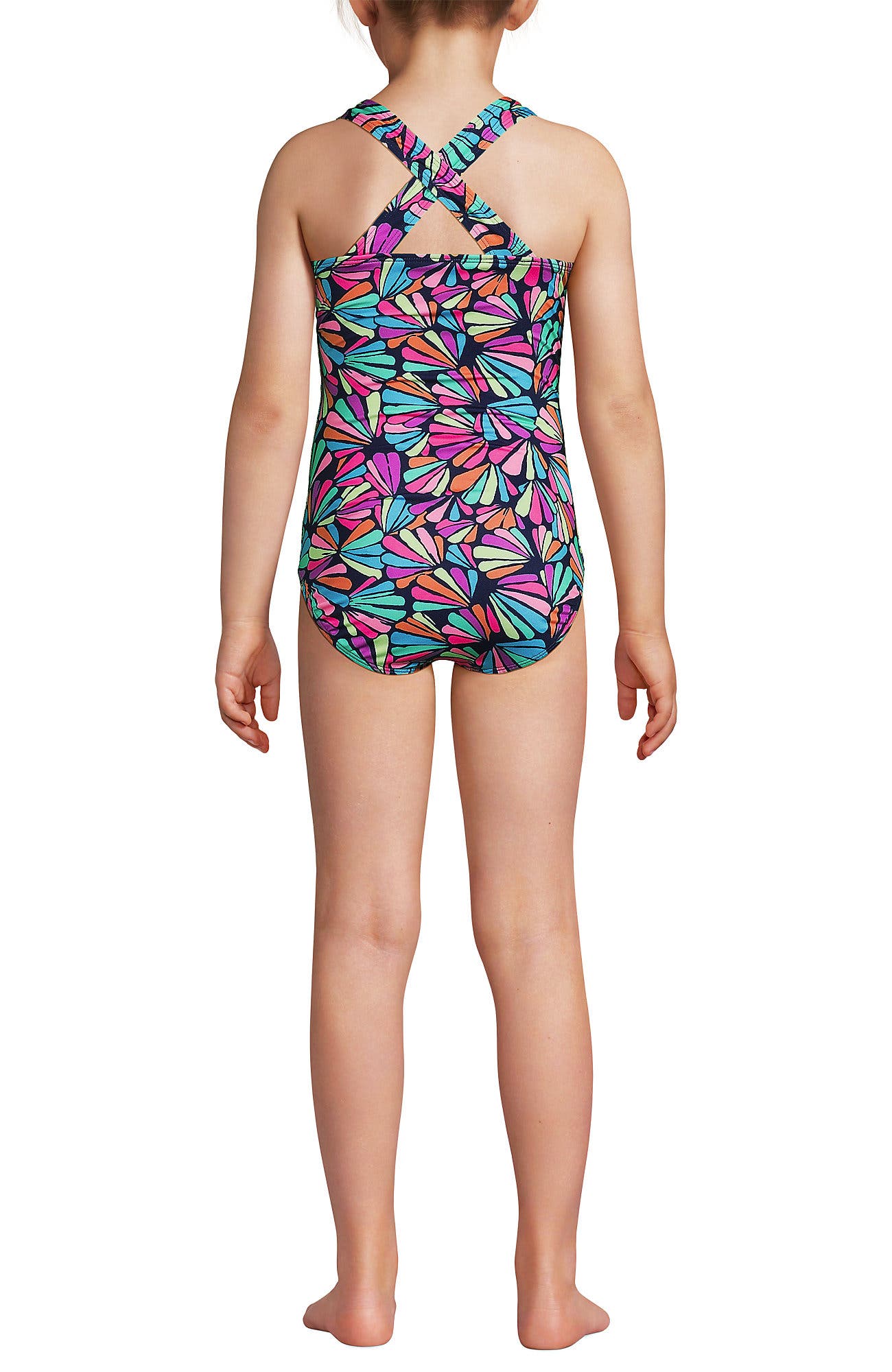 Детские Lands' End Girls One Piece Swimsuit — фото 2