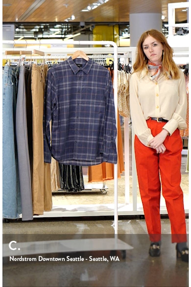 Plaid Corduroy Button-Up Shirt video