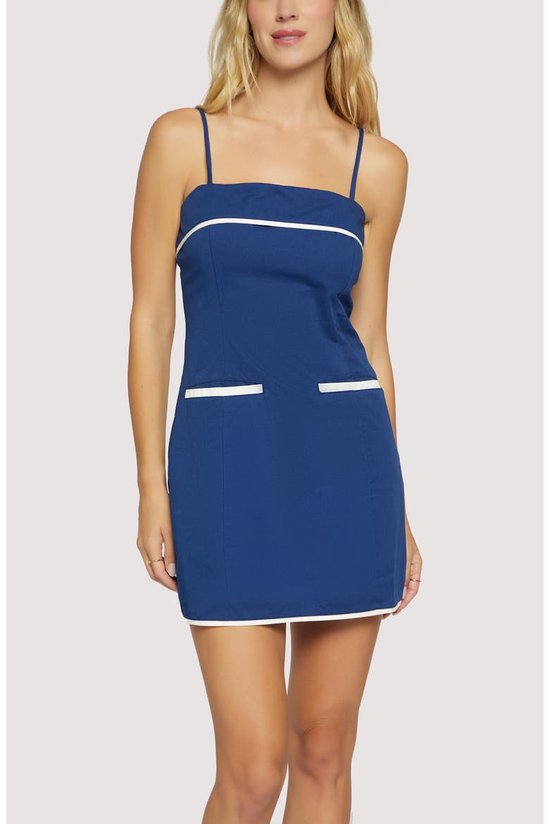 Sailors Voyage Minidress, Alternate, color, NAVY
