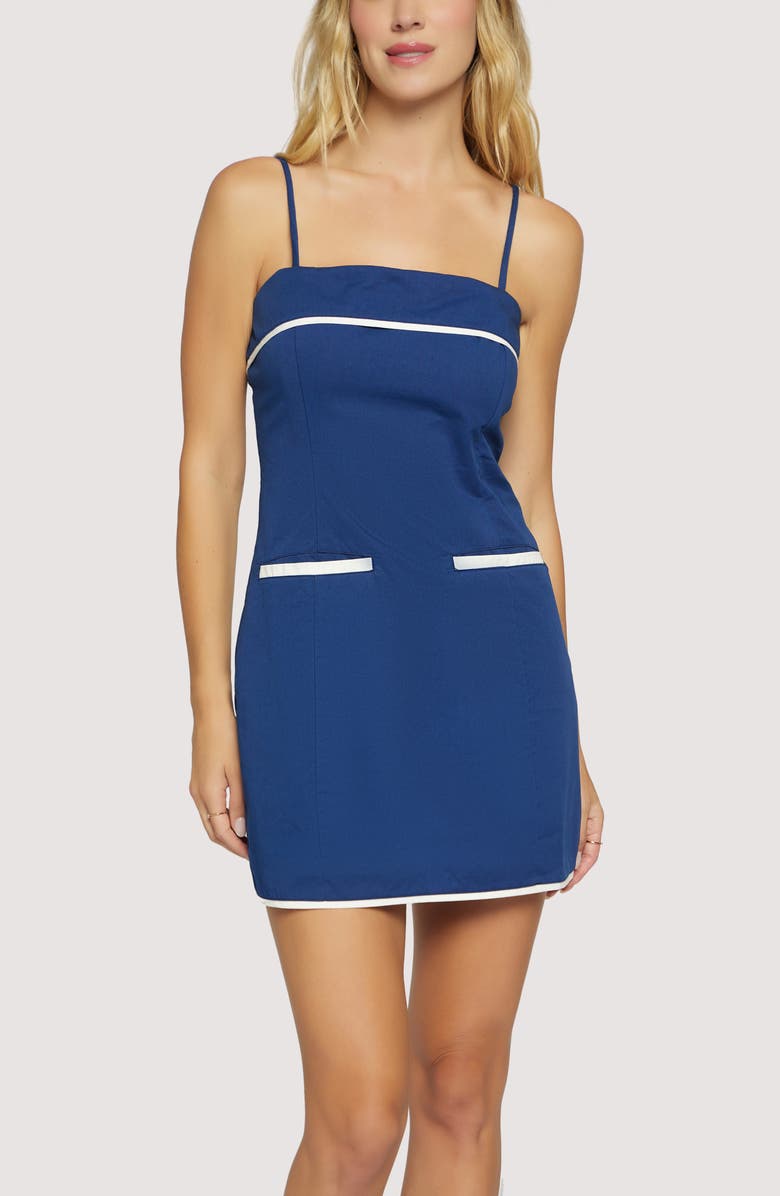 Lost + Wander Sailors Voyage Minidress, Alternate, color, Navy