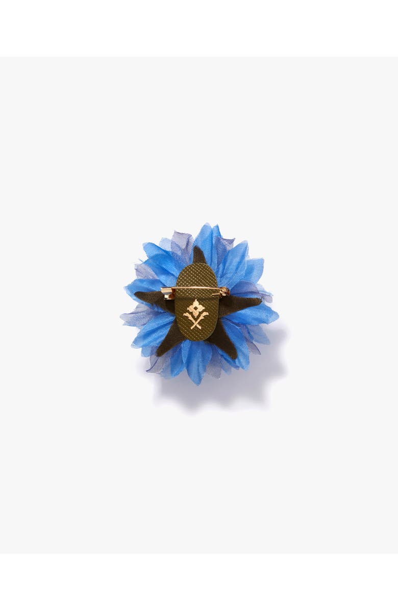 Helena Simon The Blue Cornflower Floral Brooch, Alternate, color, Blue