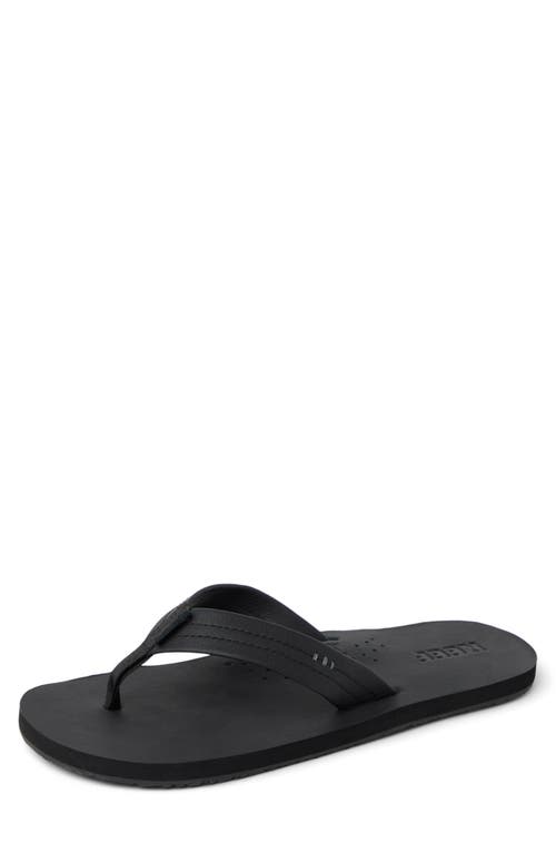 Reef 'draftsmen' Leather Flip Flop