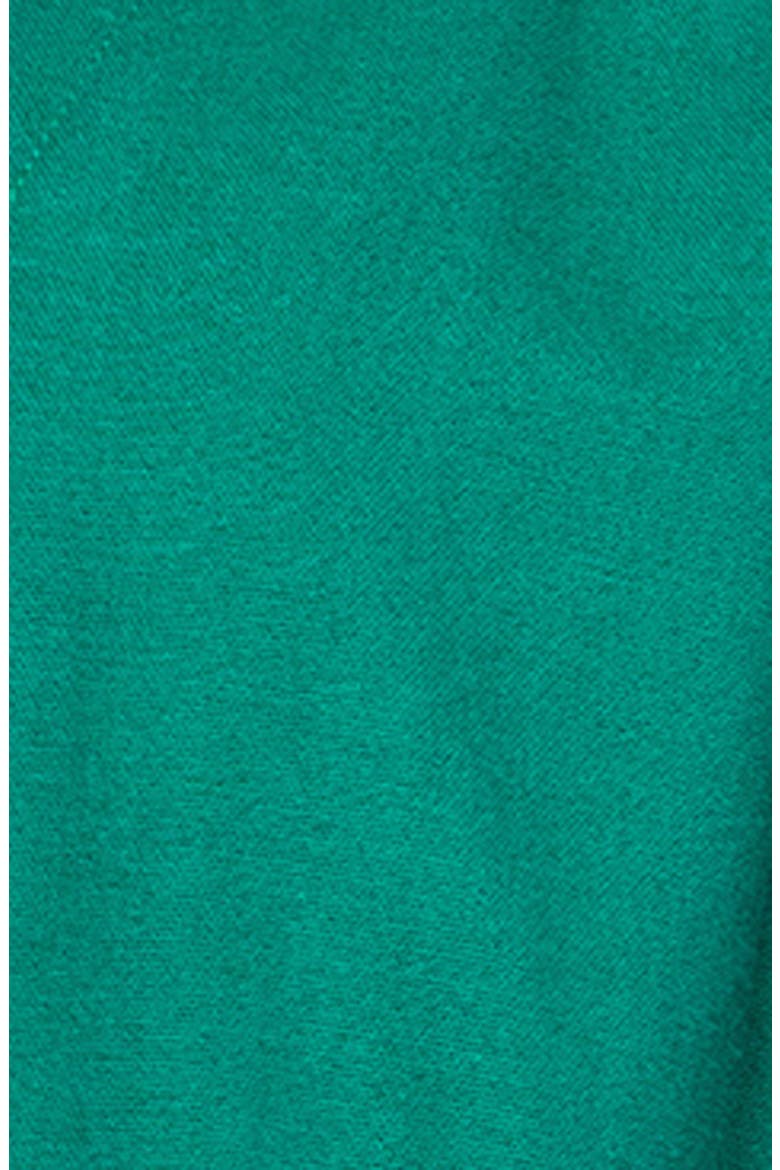 Women's Flannel Robe, Alternate, color, GREEN