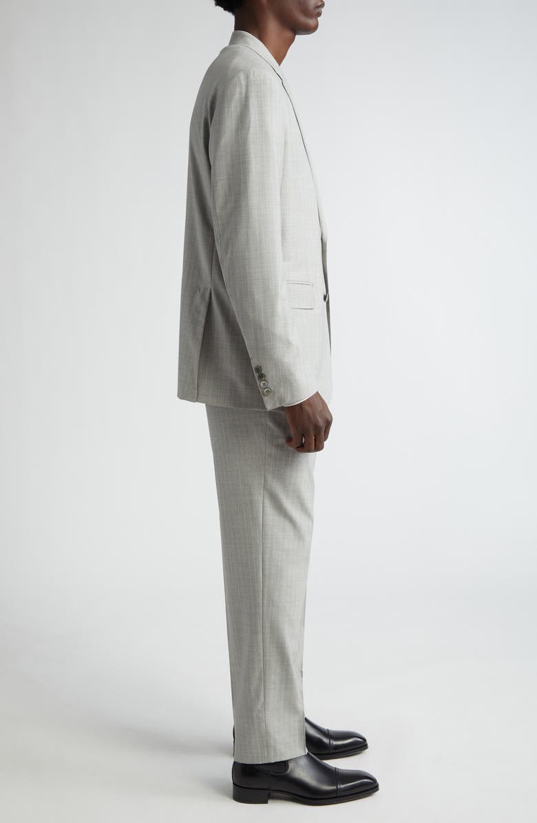 ZEGNA 14milmil14 Regular Fit Pinstripe Wool Suit, Alternate, color, 