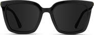 WMP Eyewear Madison - 53mm Oversized Square Polarized Sunglasses