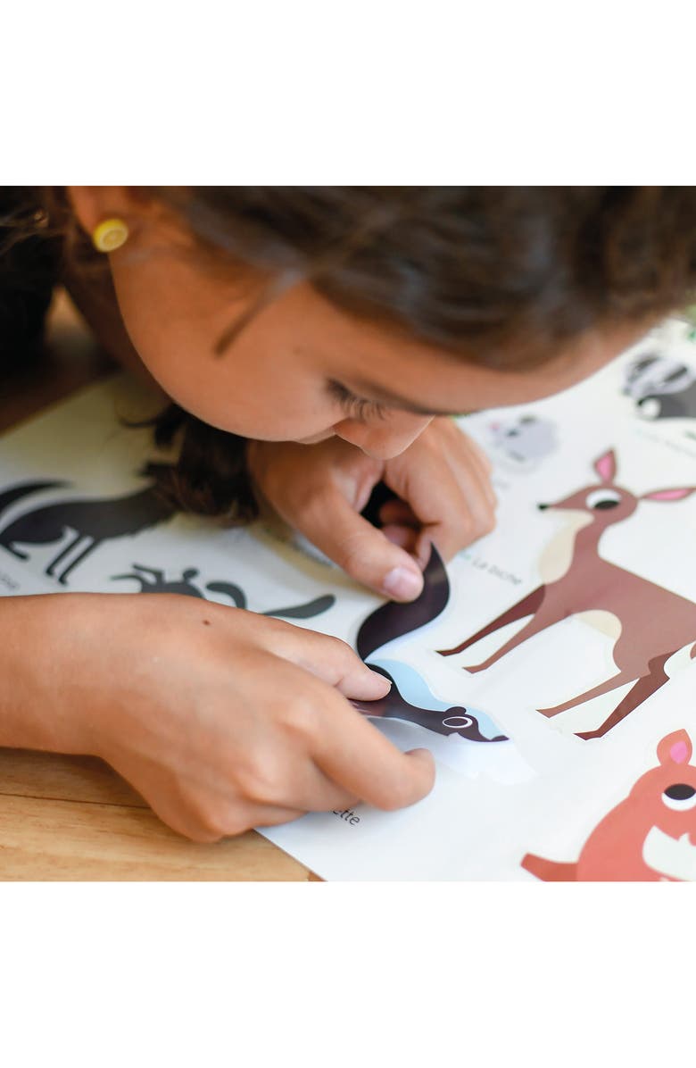 Scrunch The Forest Discovery Poster & Stickers, Alternate, color, 