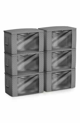 Set of 6 Foldable Storage Bins
