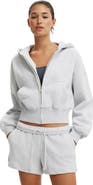 Cotton On Women's Oversized Zip Through Hoodie