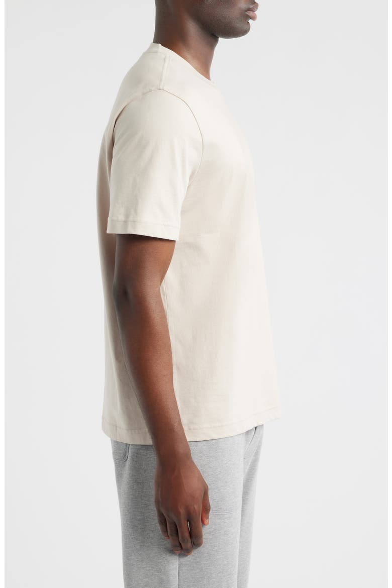 True Heavy Boxy Fit Organic Cotton T-Shirt, Alternate, color, SANDSTONE