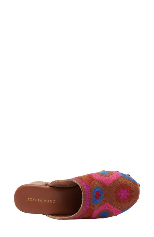 Azalea Wang Naoto Platform Clog In Multi