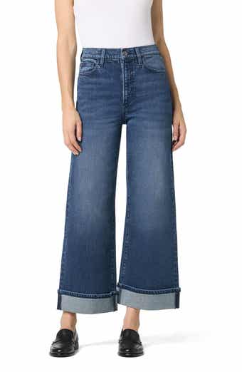 Joe's Ankle Cuff Wide Leg Jeans