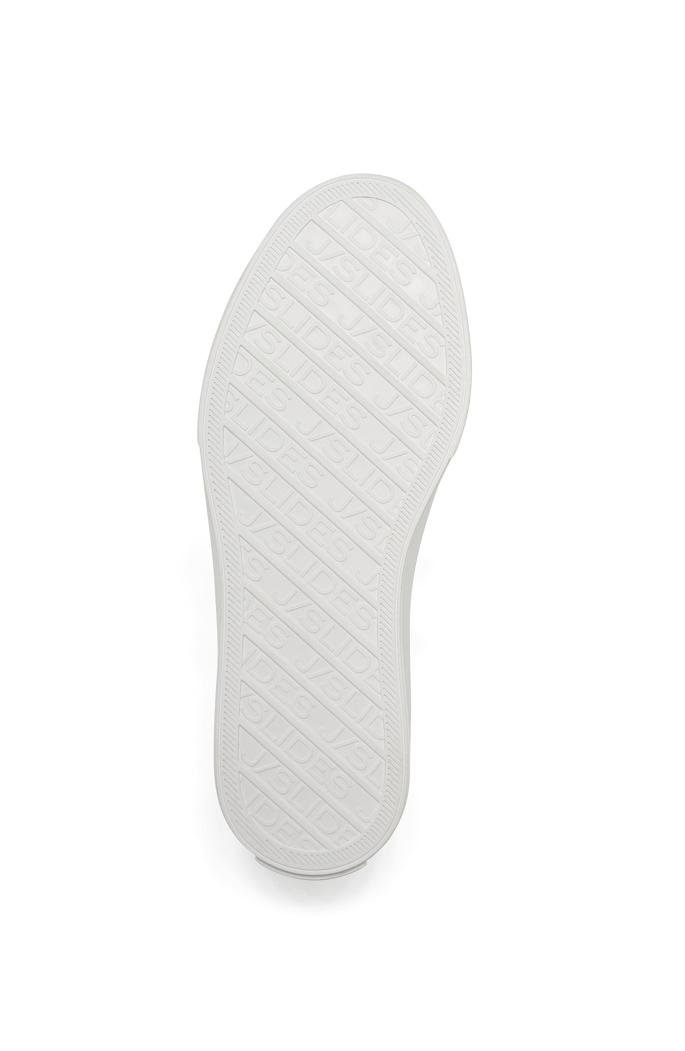 JSlides Footwear Gatsby Platform Sneaker, Alternate, color, White Silver